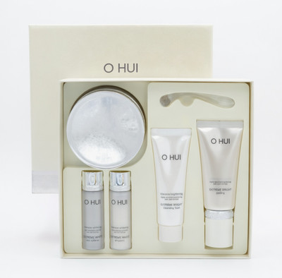 O HUI Extreme White Sleeping Mask Special Set 5 Items Whitening Cream K-Beauty