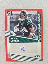 Malachi Corley # 4/ 5 Auto Ssp 2025 Panini Donruss  Signature  Marks
