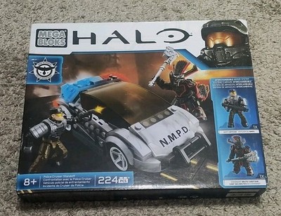 Halo Mega Bloks NMPD Police Cruiser Standoff CYY42 Brand New Factory Sealed NIB