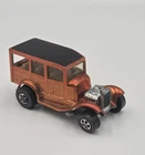 Redline Hot Wheels Classic '31 Ford Woody Orange 1968 USA