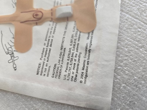 LOT of 20x Masimo Set LNOP Pdt Pediatric SpO2 Adhesive Sensor 10-50Kg 2004 - Picture 4 of 4