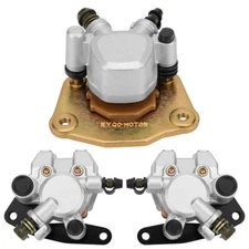 Front & Rear Brake Caliper w/ Pads for Suzuki Vinson 500 LTA500F LTF500F 2002-07