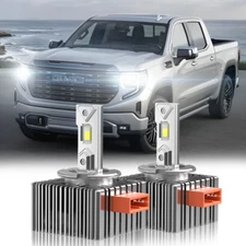 For GMC Sierra 2500 3500 HD 2016-2019 D5S D5R Led Headlight Bulbs KIT High/Low