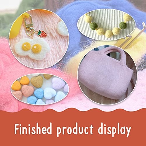 4 Sizes Needle Felting Kit, Felting Needles Tools, Wool Felting Roving Tools - Picture 7 of 7