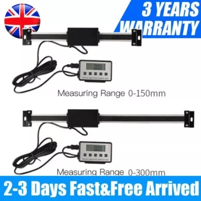 Accurate Digital Readout Scale 0-300mm For Milling Lathe Linear DRO LED