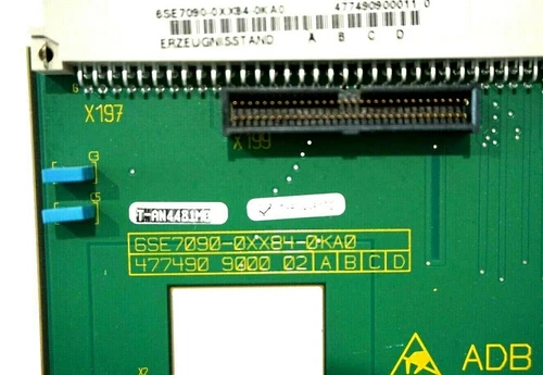 USED Siemens 6SE7090-0XX84-0KA0 ADB Adapter Board Assembly Adaption - Picture 2 of 3