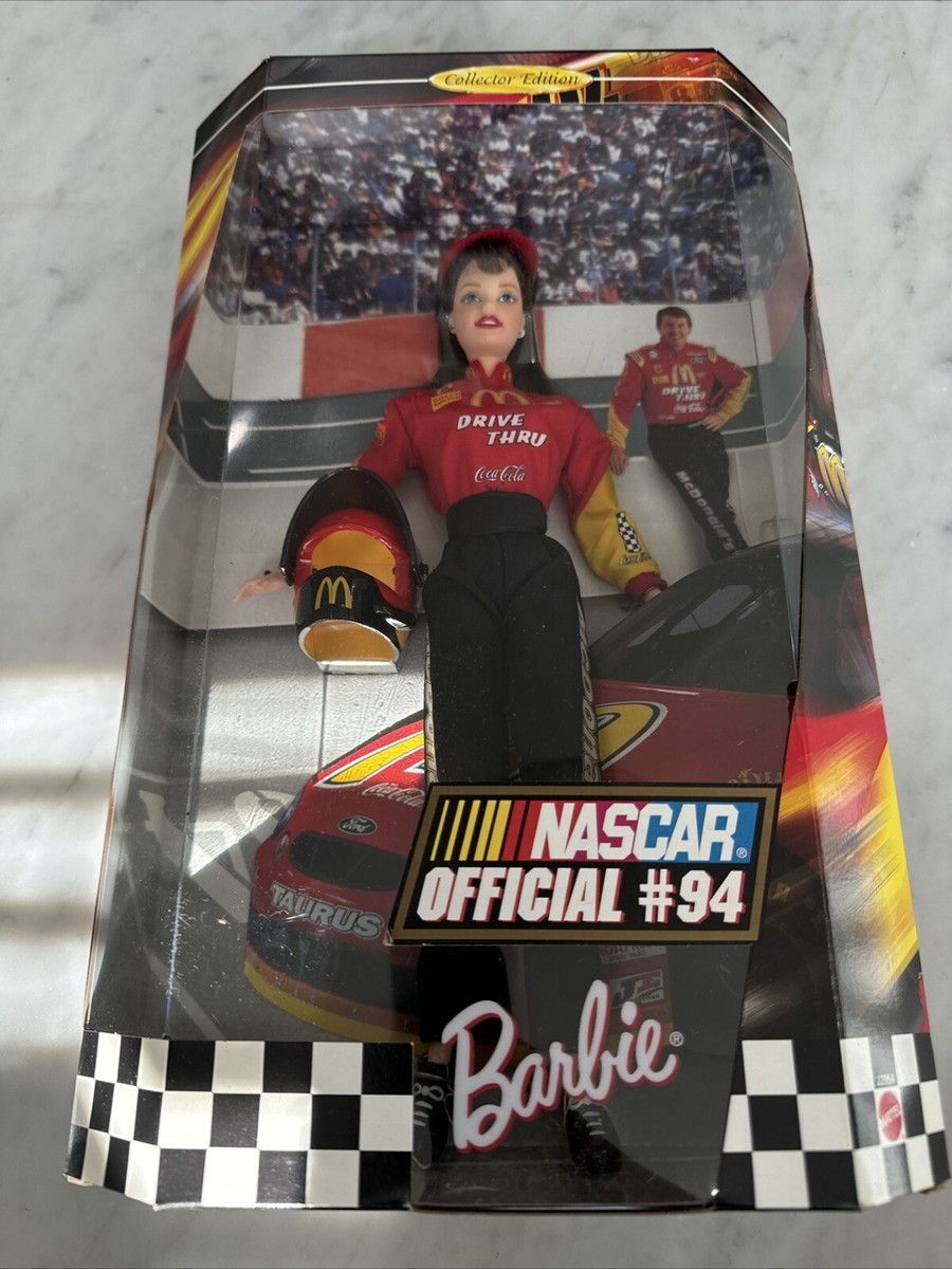 MATTEL - ナスカー・バービー NASCAR BARBIE 未開封 2品セット
