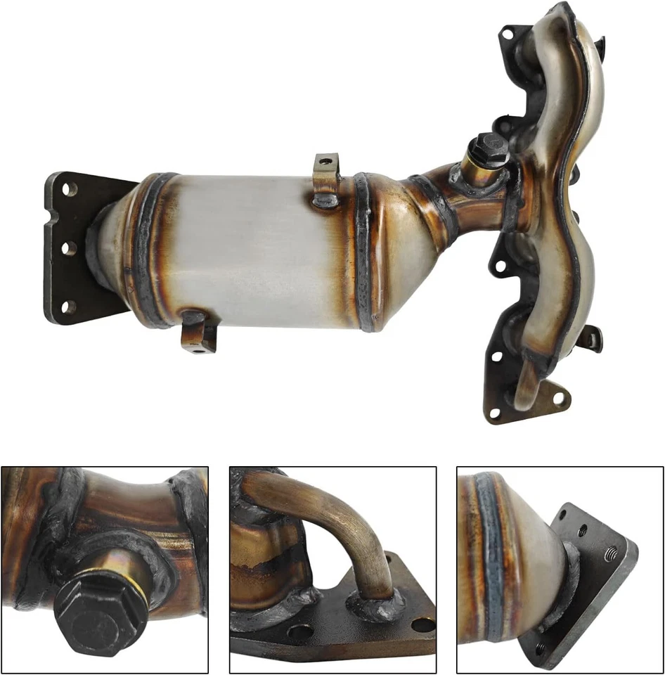 Каталитический конвертер переднего коллектора подходит для Chevrolet Spark 1,2 л 2013 2014 2015 годов выпуска - Изображение 4 из 4