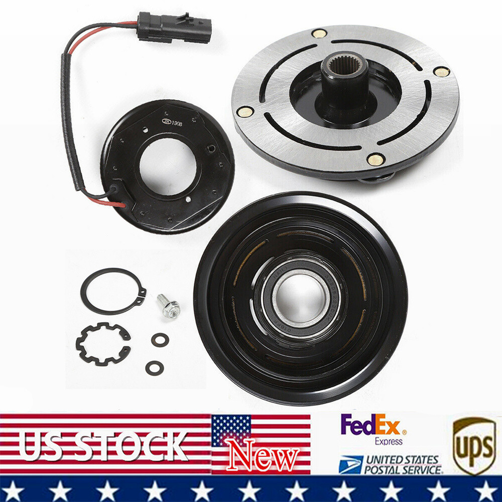AC Compressor Clutch Kit With Pulley & Coil - Replacement For Ram 1500 2003-2008 5.7L V8 Part #10S17E