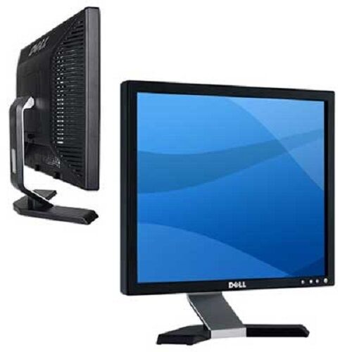 ECONOMICO DELL E177 E176 1707 - 17" HD LCD TFT COMPUTER UFFICIO PIATTO MONITOR CCTV - Foto 1 di 4