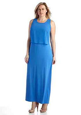 NWT VINCE CAMUTO BLUE MAXI DRESS SIZE 2X WOMEN $109