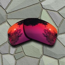 Violet Red Lenses Replacement For-Oakley Straightlink OO9331 Polarized