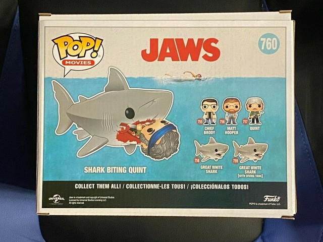 shark biting quint funko pop