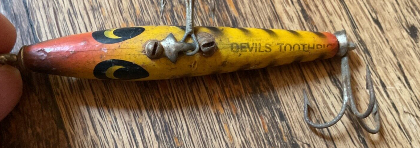 Vintage Smithwick Devil's Toothpick Fishing Lure eBay