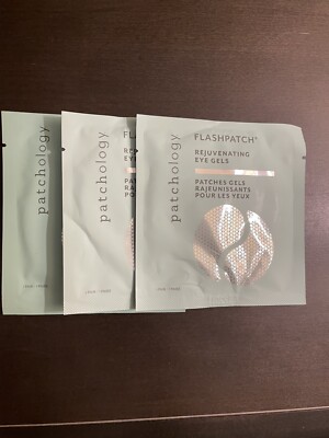 Patchology Flashpatch Rejuvenating Eye Gels 3 Pairs NEW Sealed