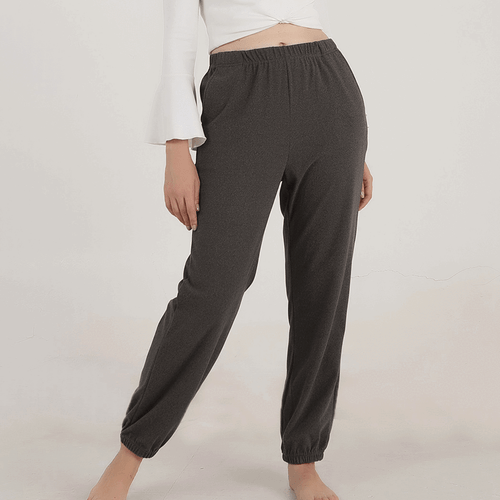 Womens Soft Pajama Pants Elastic Waist Lounge Yoga Lightweight Long Pj Bottoms - Picture 25 of 27