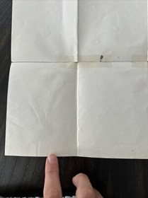 Taboo The Sixth Sense Tradewest Nintendo NES Poster Insert TRA-00-US 16" 1989