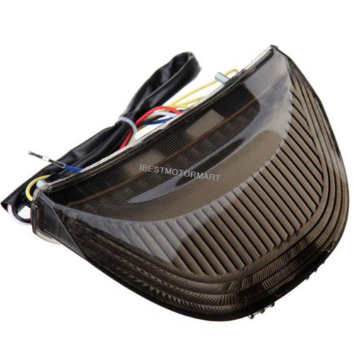 For Honda CBR1000RR 2004-2007 CBR600RR 2003-2006 LED Rear Brake Tail Light 12V - Picture 7 of 13