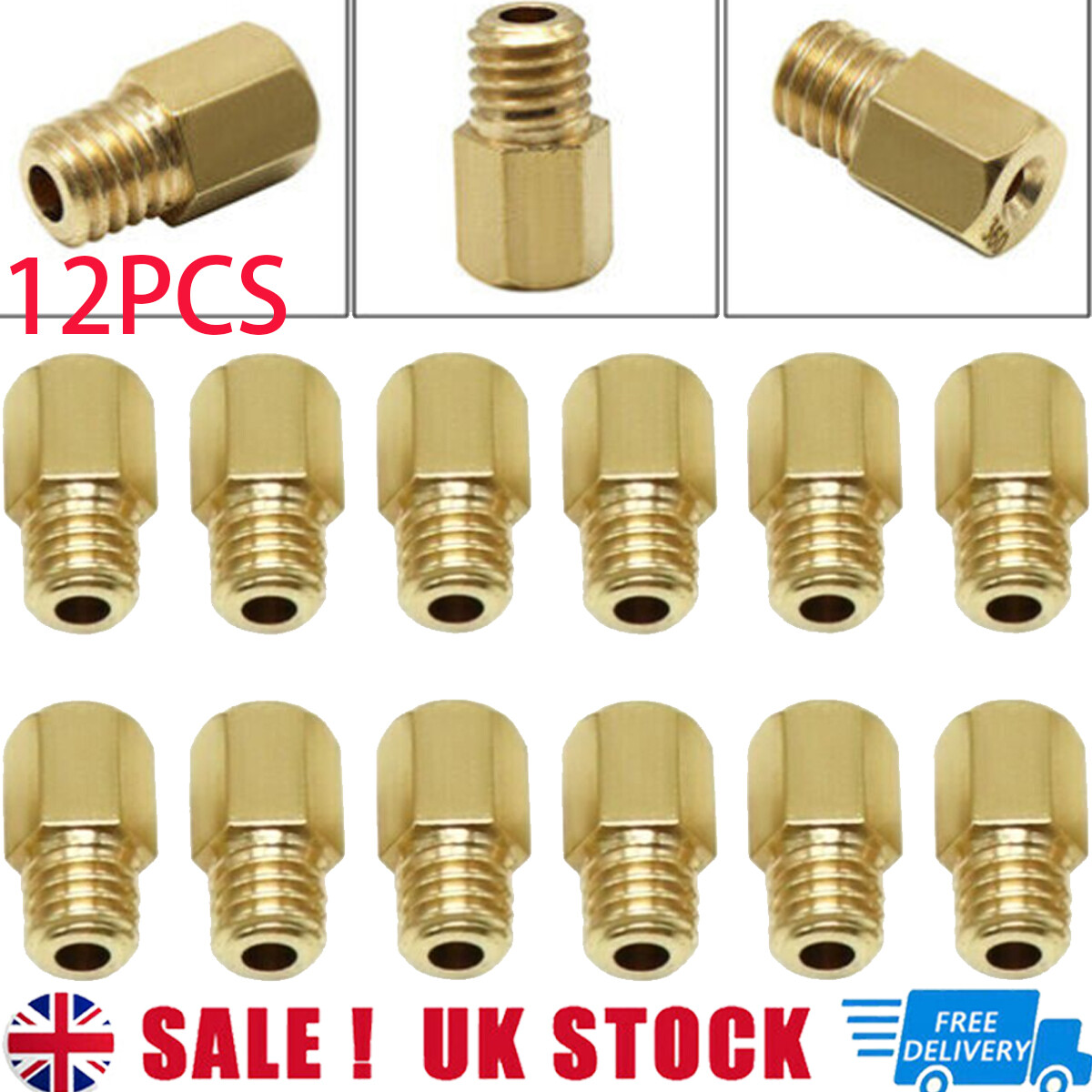 Vm22 Jets 15-Piece Hex Main Jet Kit For Mikuni VM/TM/TMX