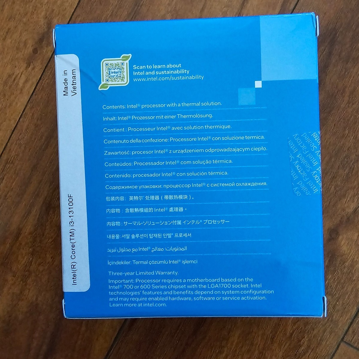 Intel Core i3 13100F 純正クーラー付き Amazon.co.jp: インテル INTEL CPU RPL-S CoreI3-13100F 4/8