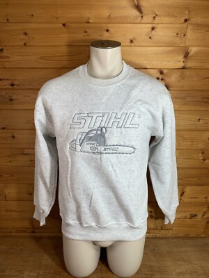 VTG K Products STIHL Pullover Pro Heavyweight Crewneck Sweatshirt Mens  Medium