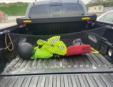 Rear Trunk Bed Envelope Style Organizer Cargo Net for NISSAN FRONTIER 1998-2025