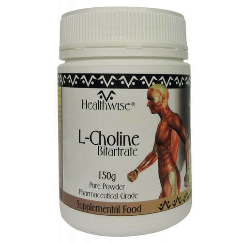 HEALTHWISE AMINO ACID LCHOLINE BITARTRATE 150G PHARMACEUTICAL GRADE