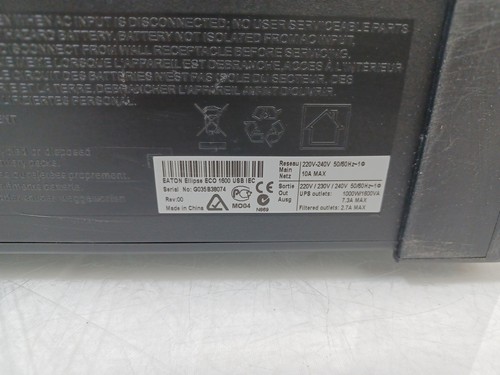 Eaton EL1600USBIEC Ellipse Eco 1600 USB IEC UPS - No Batteries - 第 7/7 張圖片