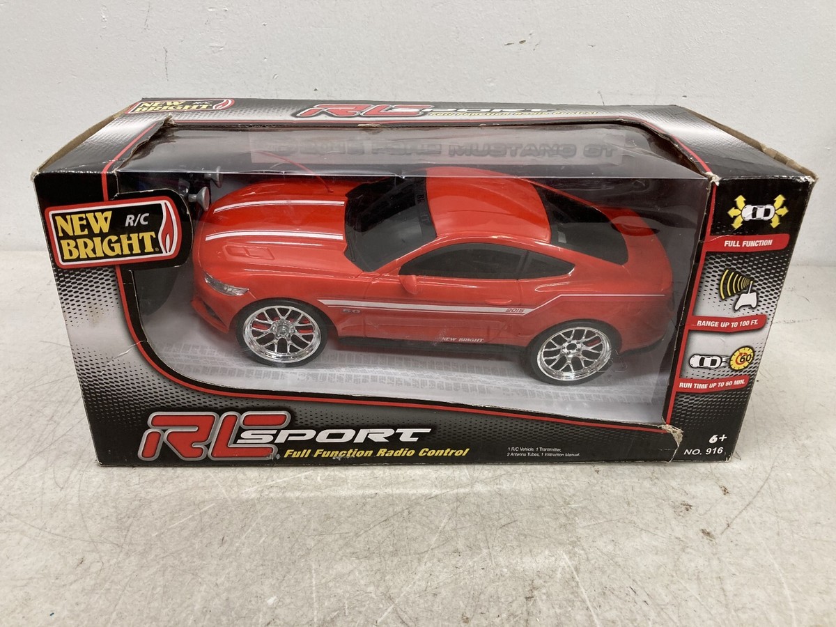 New Bright R/C 2012 Ford Mustang Sport No. 916 Full Function Radio