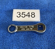 Proto J5114 7/16" Box End Torque Adapter, 3/8" Drive Crowfoot Wrench