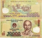 Vietnam Dong 100,000, (10 x 10,000) USA Seller - Uncirculated -COA