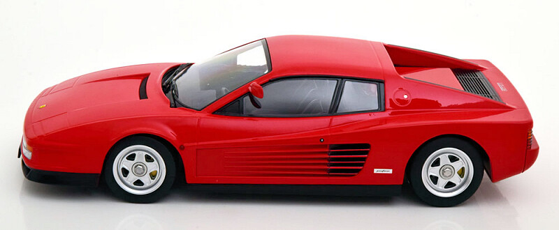 Hot Wheels ホットウィールFerrari 1/18 赤テスタロッサ84 Hot Wheels Red Ferrari Testarossa 1:18 Diecast Mattel 1998