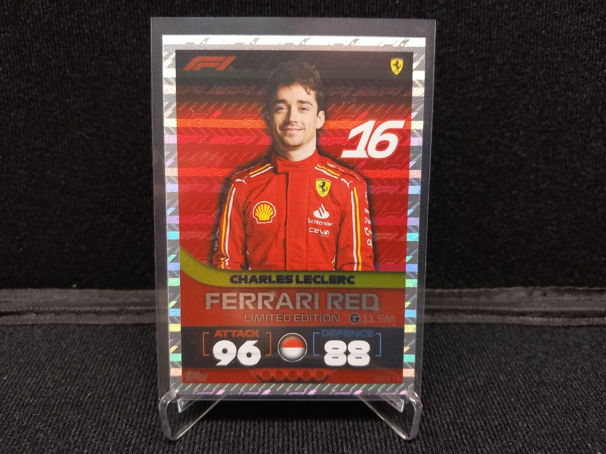 TOPPS CHARLES LECLERC ルクレール オレンジレッド リフ TOPPS CHARLES LECLERC ルクレール オレンジレッド リフ