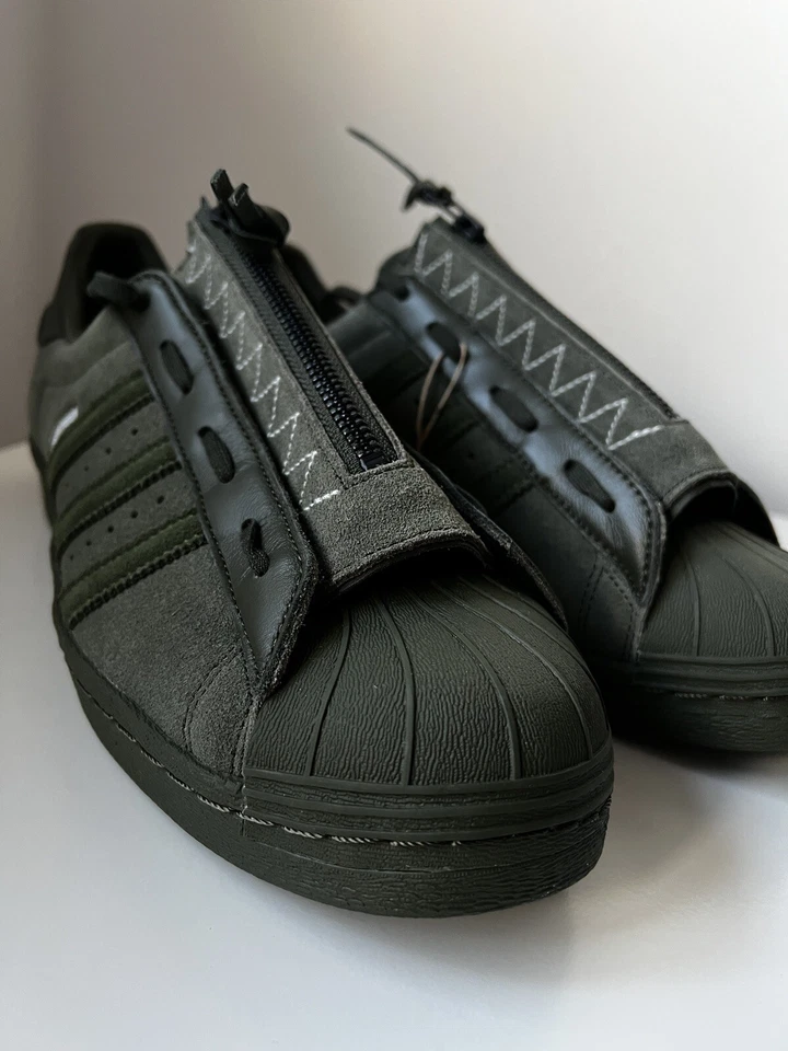 Adidas Superstar 80s x Neighborhood  Size:Uk 10 - Image 3 of 4