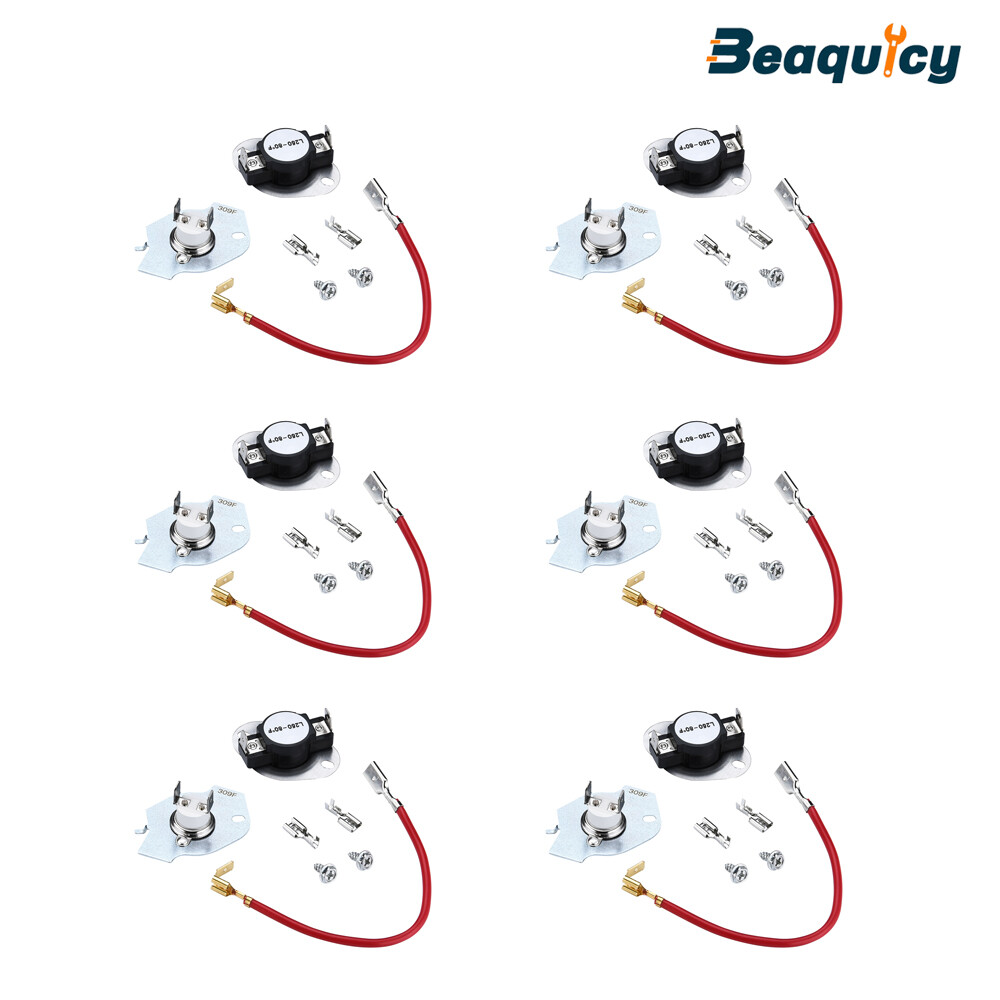 279816 Dryer Thermostat Kit fit for Whirlpool Dryer Parts by Beaquicy