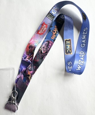1 Wise Wizard Games - Epic Card Game Star Hero Realms Promo ID LANYARD