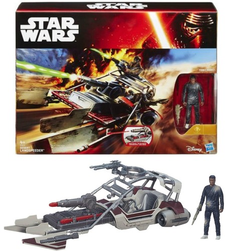 Star Wars B3674 - Desert Landspeeder - Finn (Jakku) - Disney Hasbro - Picture 2 of 6