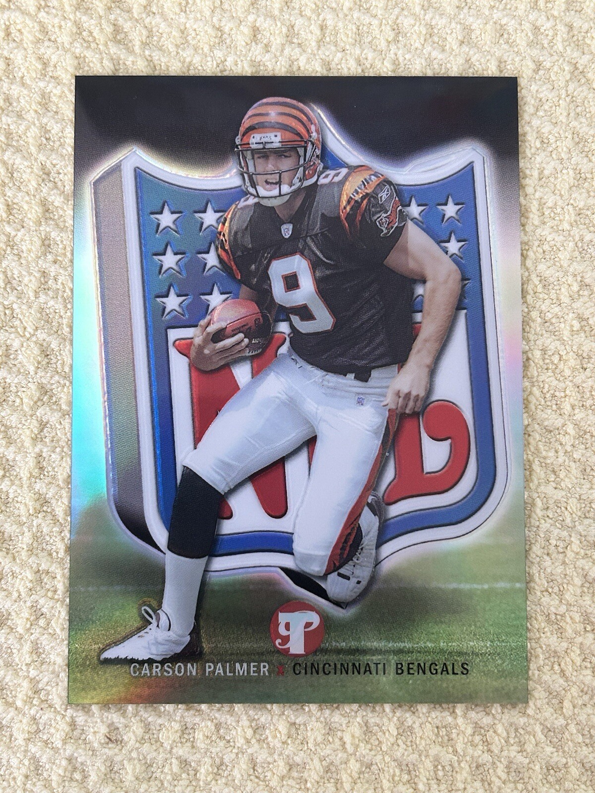 2003 Topps Pristine Refractor /499 Carson Palmer #76 Rookie RC