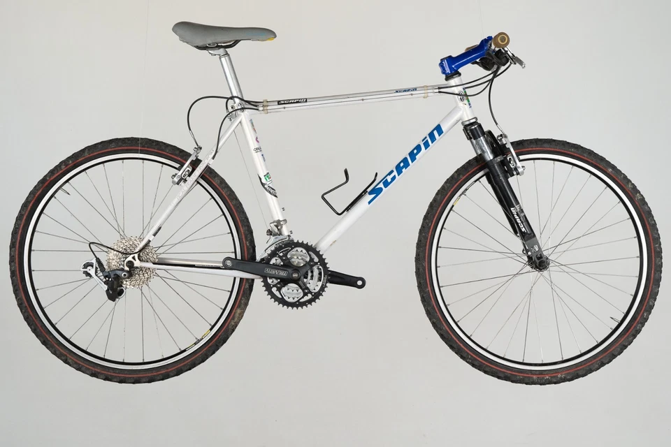 SCAPIN TR-X STEEL LUGGED MTB MOUNTAINBIKE VINTAGE OLD TRE G FD PRO SHIMANO - Bild 2 von 4