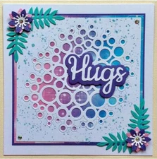 Metal Cutting Dies Circles Background diy Scrapbooking Photo Album Embossing 