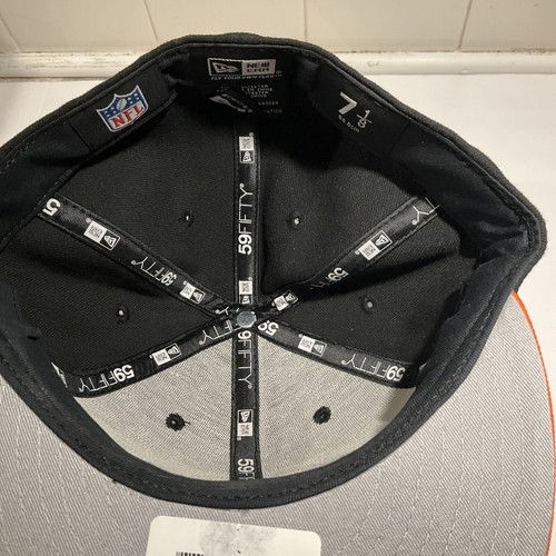 CINCINNATI BENGALS NFL NEW ERA 59FIFTY HISTORIC RETRO THROWBACK FITTED HAT 7 1/8 - Picture 6 of 6