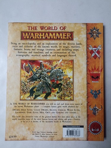 The World of Warhammer:The Official Illustrated Guide to the Fantasy World (1998 - Photo 2/5