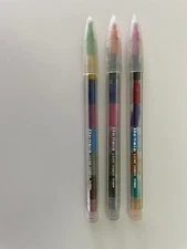 Vintage Bensia Pop A Point Colored Pencils - Lot of 3