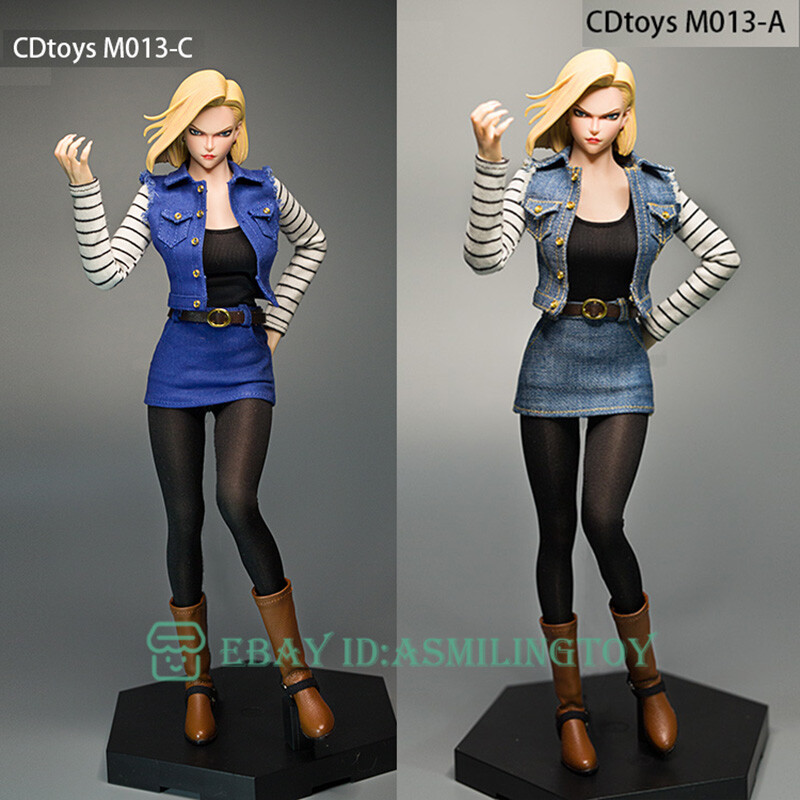 Cdtoys M013 Dragon Ball Android 18 Suit Set 1/6 Action Figure In