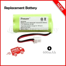 For VTech BT162342/BT262342 2.4V 600mAh Ni-MH Battery Pack for Cordless Phone