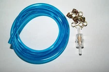 Moped 5mm Blue Fuel Line 3 Feet Ft Puch Tomos Motobecane Vespa Sachs 3/16"