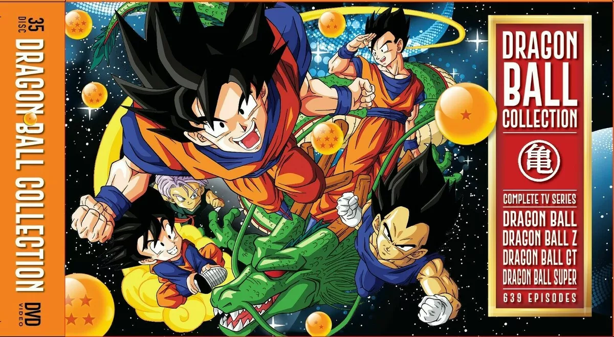 Anime DVD Dragon Ball Z Episode 1-291 End English Dubbed Free