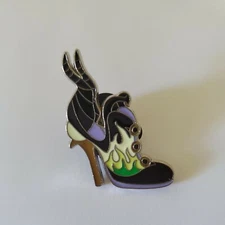 Villian Shoes High Heels Maleficent Sleeping Beauty Disney Trading Pin New