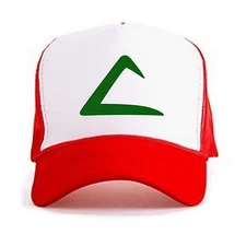 POKEMON HAT ASH KETCHUM TRUCKER CAP HALLOWEEN COSTUME ADJUSTABLE STANDARD SIZE