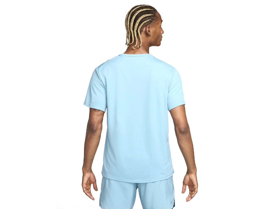 NIKE T-SHIRT TECNICA RUNNING PALESTRA UOMO  DV9315 464  DF UV MILER SS . - Immagine 2 di 2